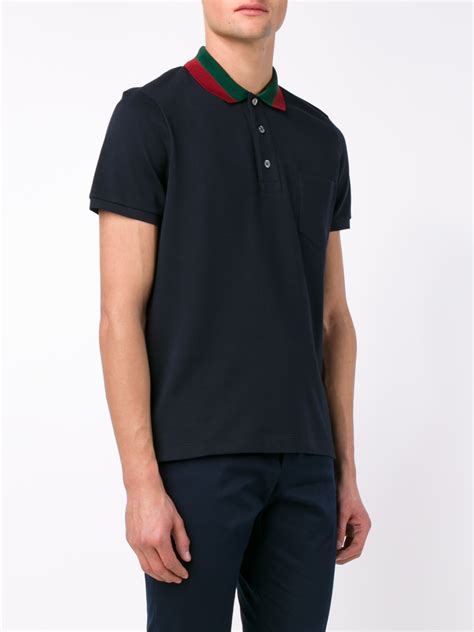 gucci green shirt|gucci navy striped polo shirt.